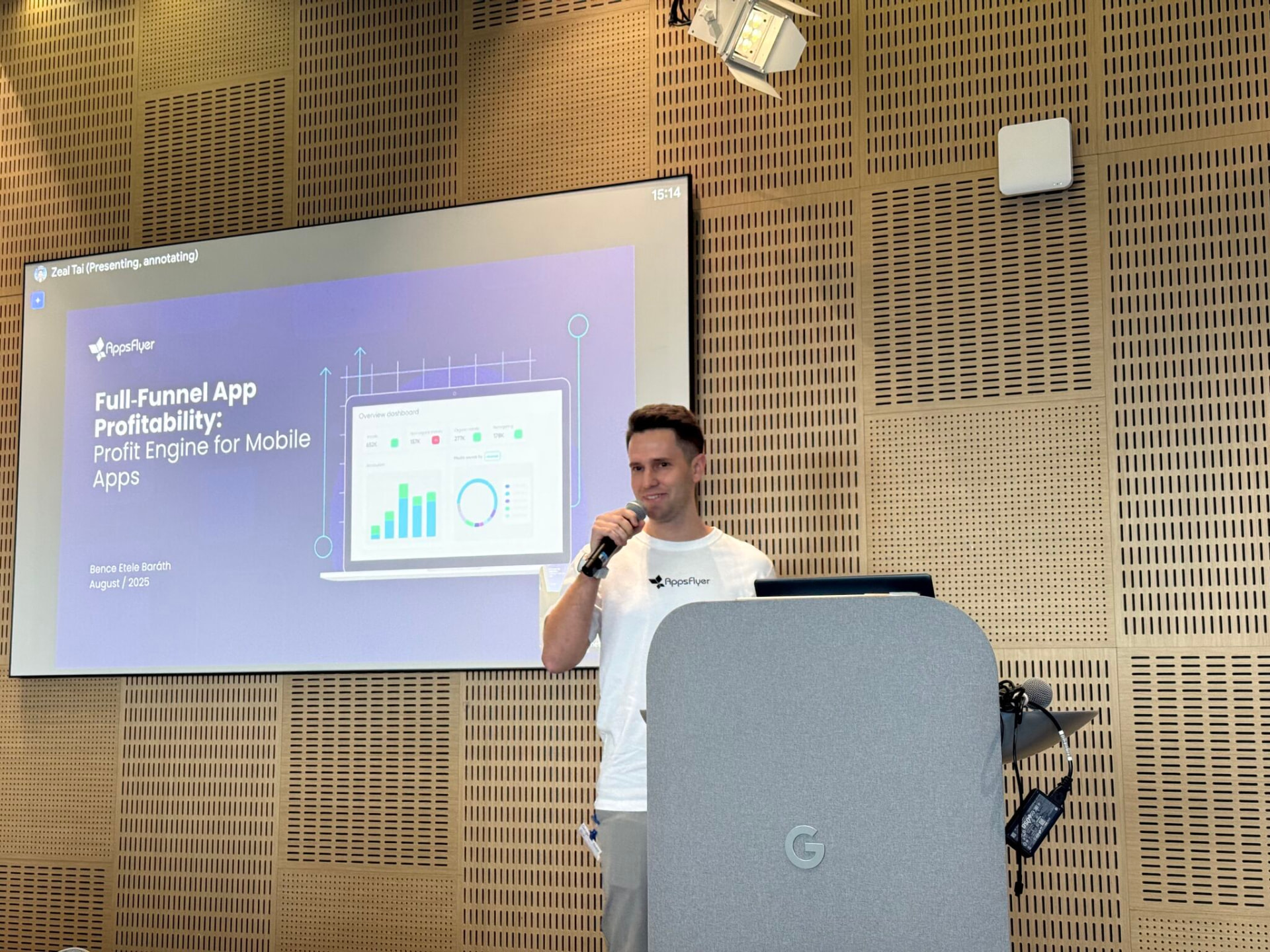 Full-funnel app profitability, from acquisition to lifetime value. — speaking session